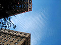 Highrises and Scudding Clouds