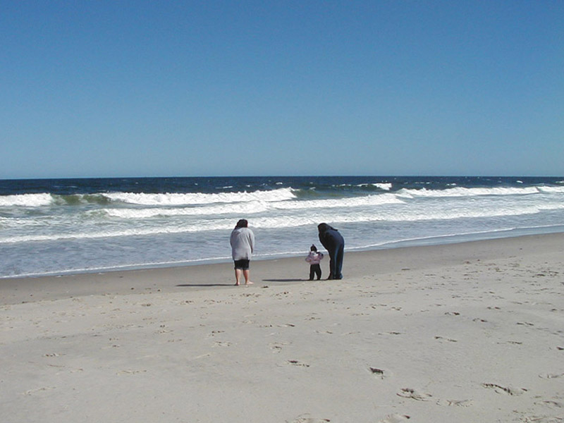 First Time at the Beach