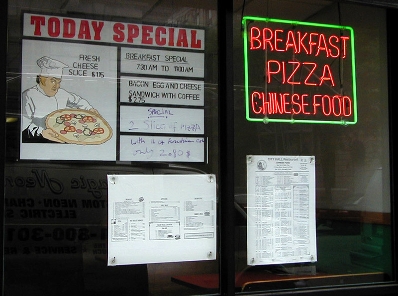 Breakfast Pizza Chinese